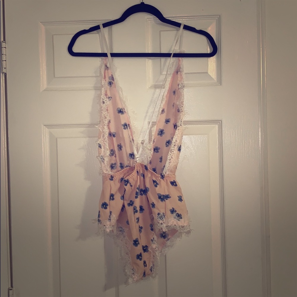 Teddy Floral Romper PJ